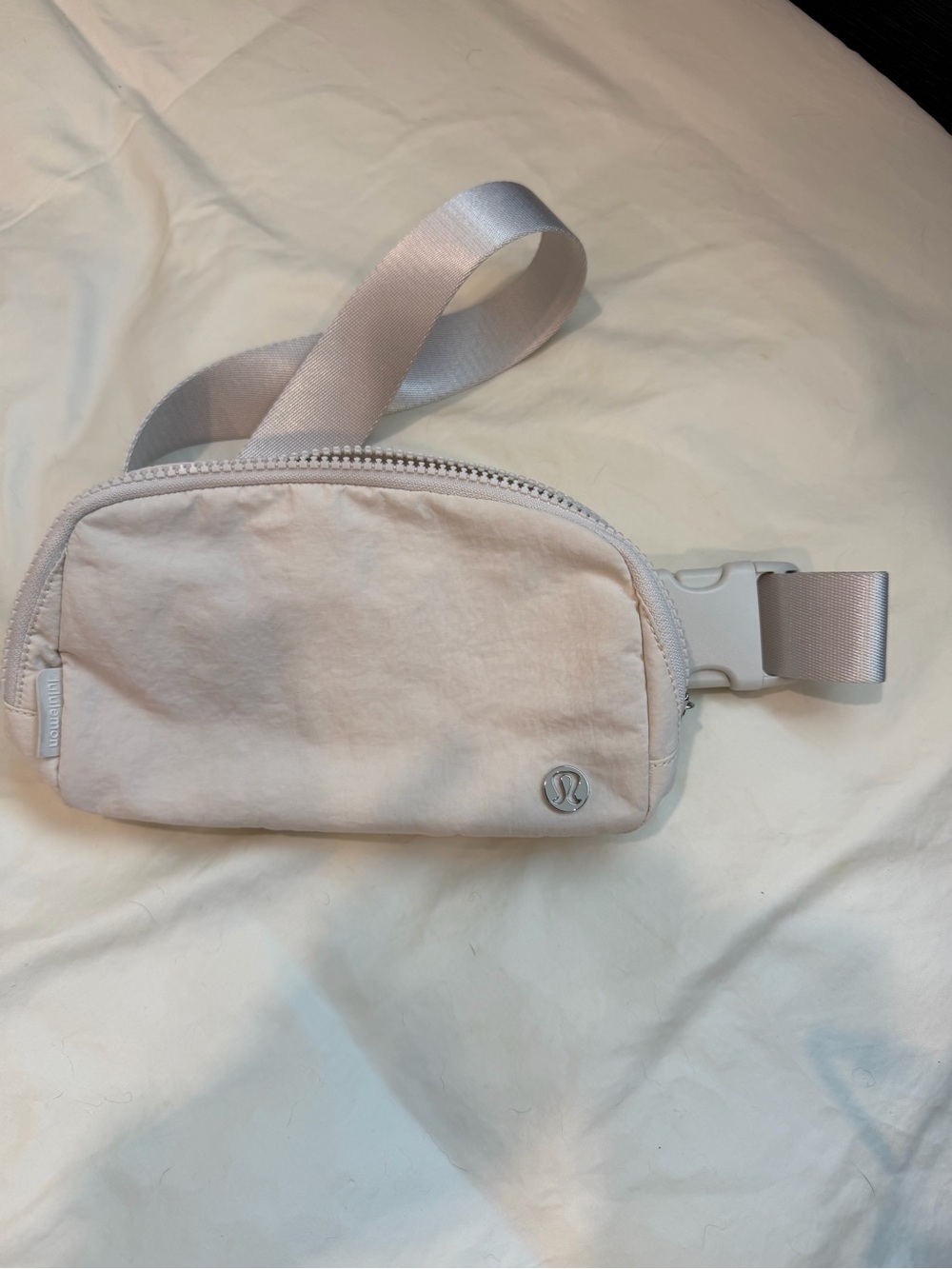 Lululemon Cream/white Belt Bag